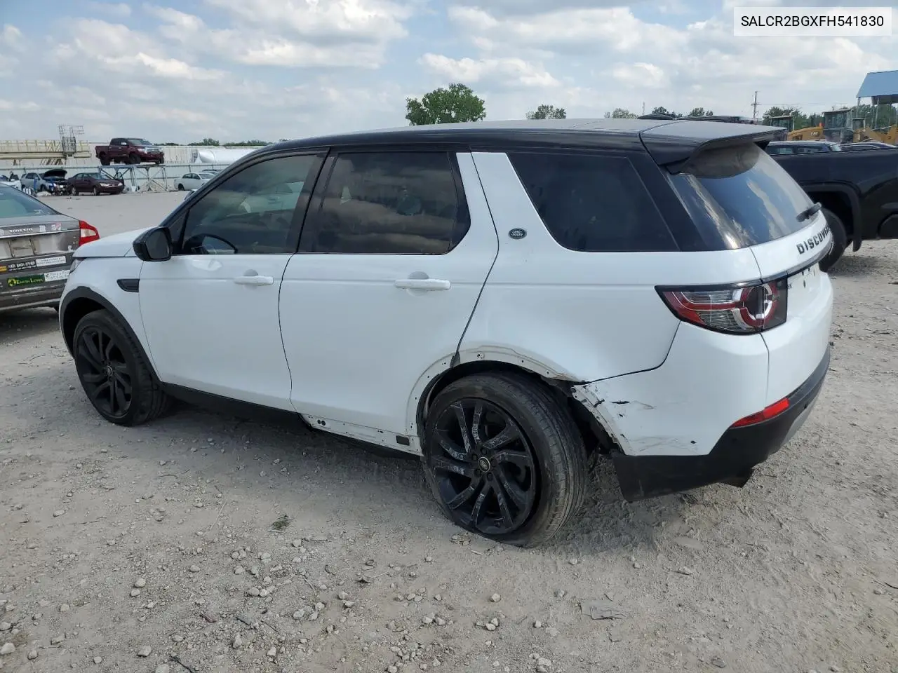 2015 Land Rover Discovery Sport Hse VIN: SALCR2BGXFH541830 Lot: 56891585