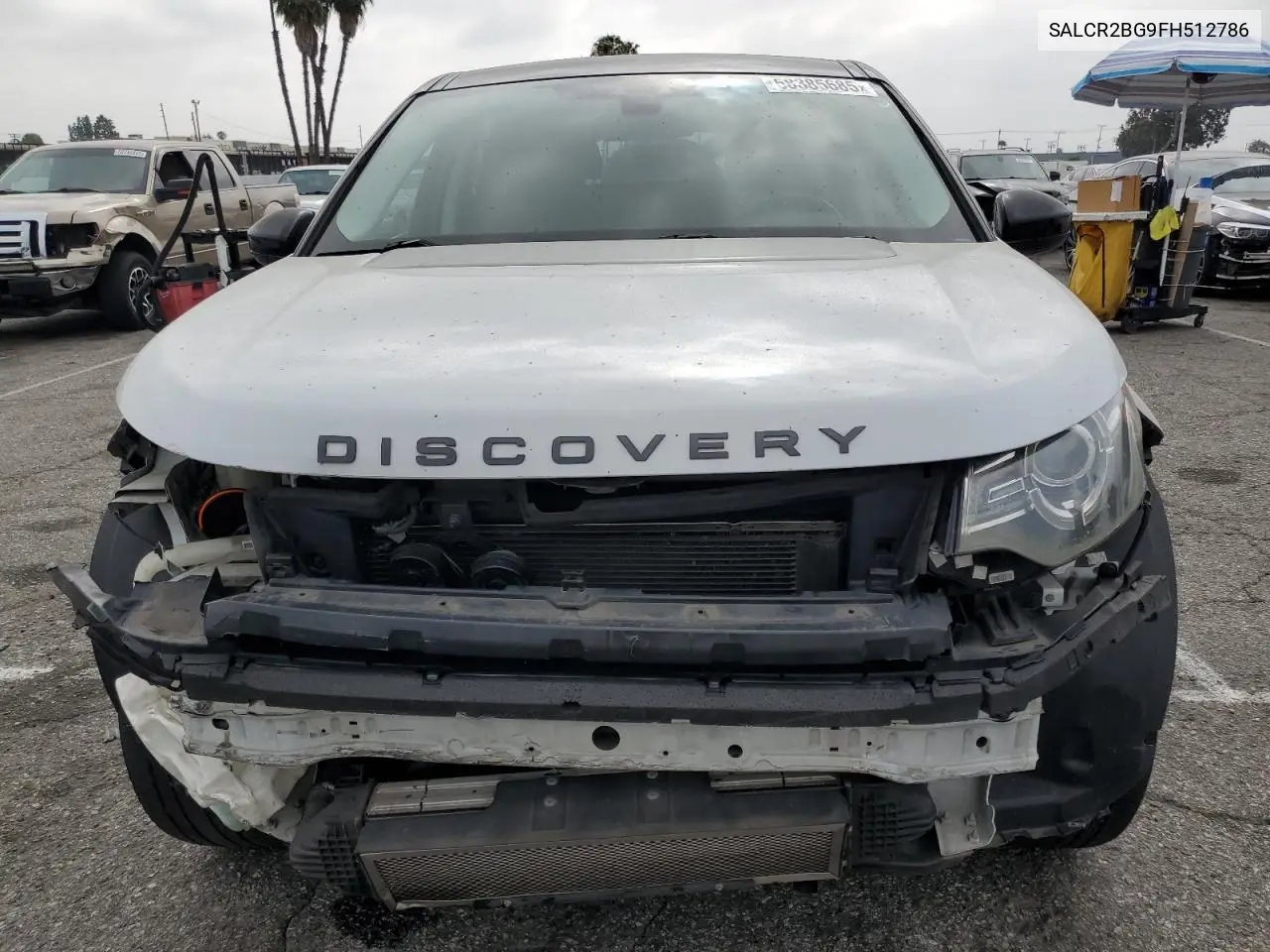 2015 Land Rover Discovery Sport Hse VIN: SALCR2BG9FH512786 Lot: 58385685