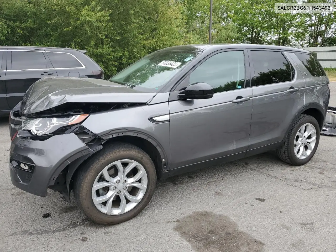 2015 Land Rover Discovery Sport Hse VIN: SALCR2BG6FH543493 Lot: 60338425