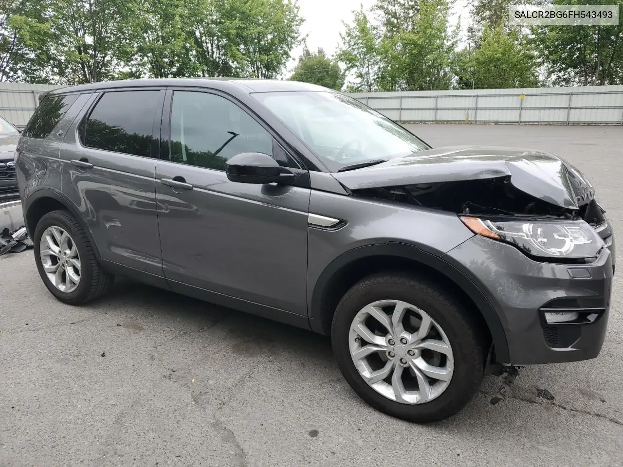 2015 Land Rover Discovery Sport Hse VIN: SALCR2BG6FH543493 Lot: 60338425