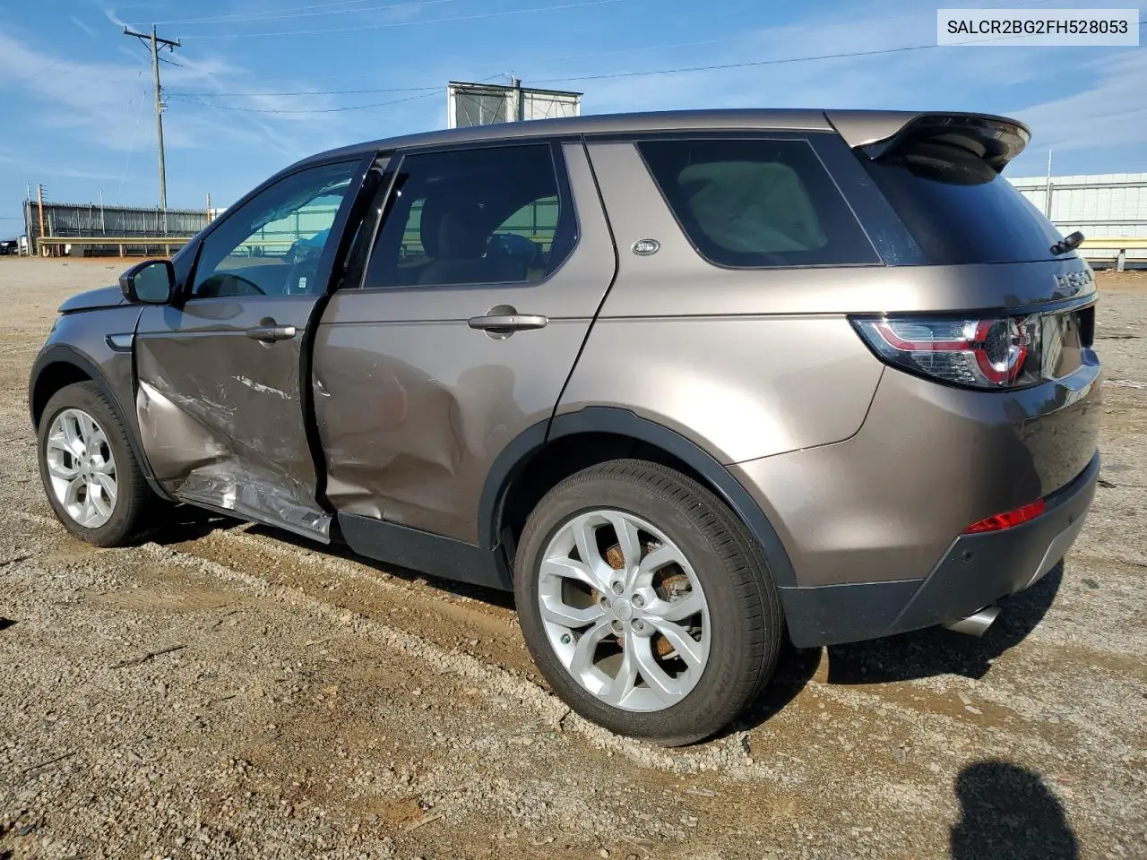 2015 Land Rover Discovery Sport Hse VIN: SALCR2BG2FH528053 Lot: 61589015
