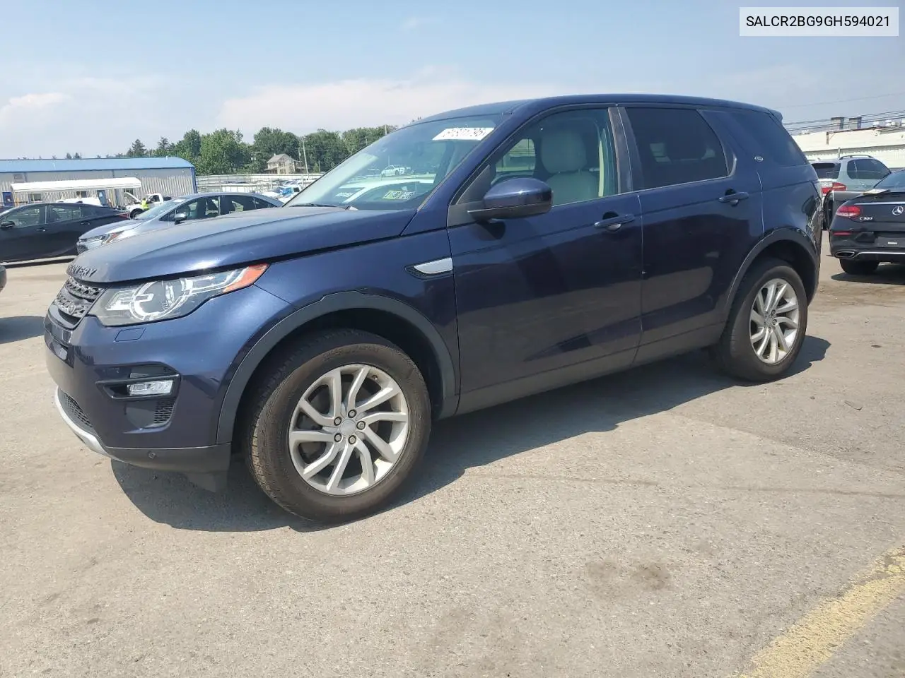 2016 Land Rover Discovery Sport Hse VIN: SALCR2BG9GH594021 Lot: 61801795