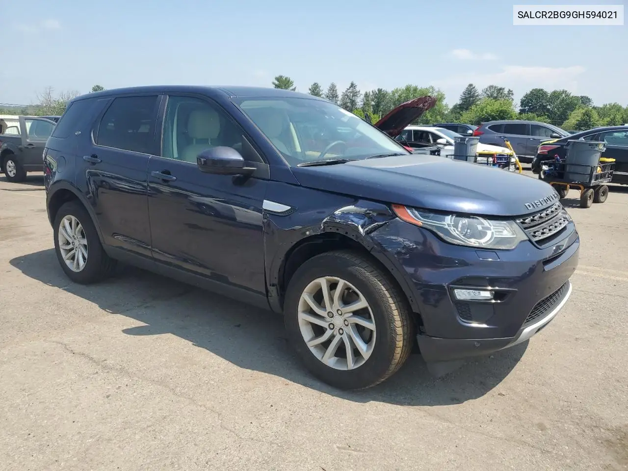 2016 Land Rover Discovery Sport Hse VIN: SALCR2BG9GH594021 Lot: 61801795