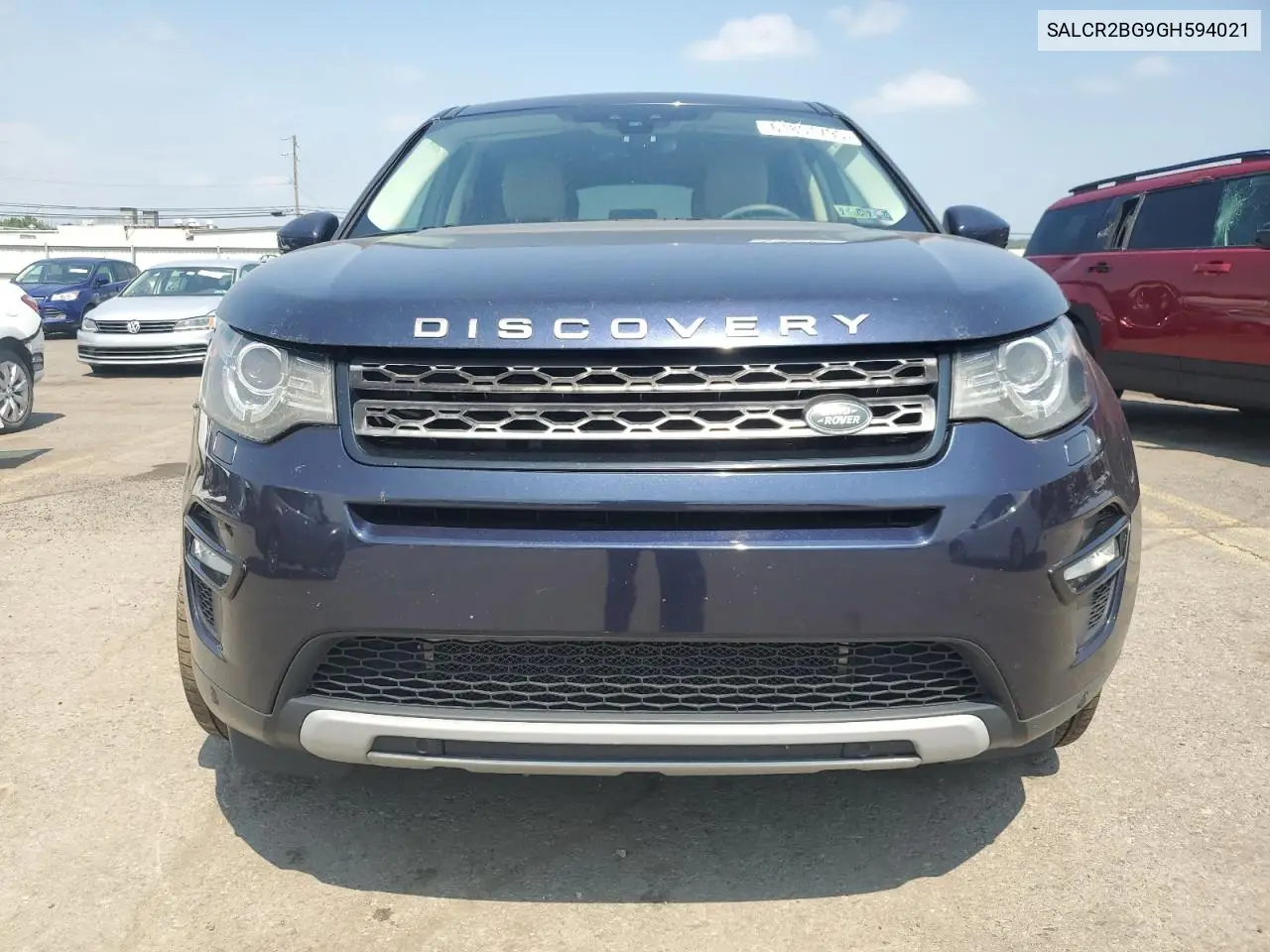 2016 Land Rover Discovery Sport Hse VIN: SALCR2BG9GH594021 Lot: 61801795