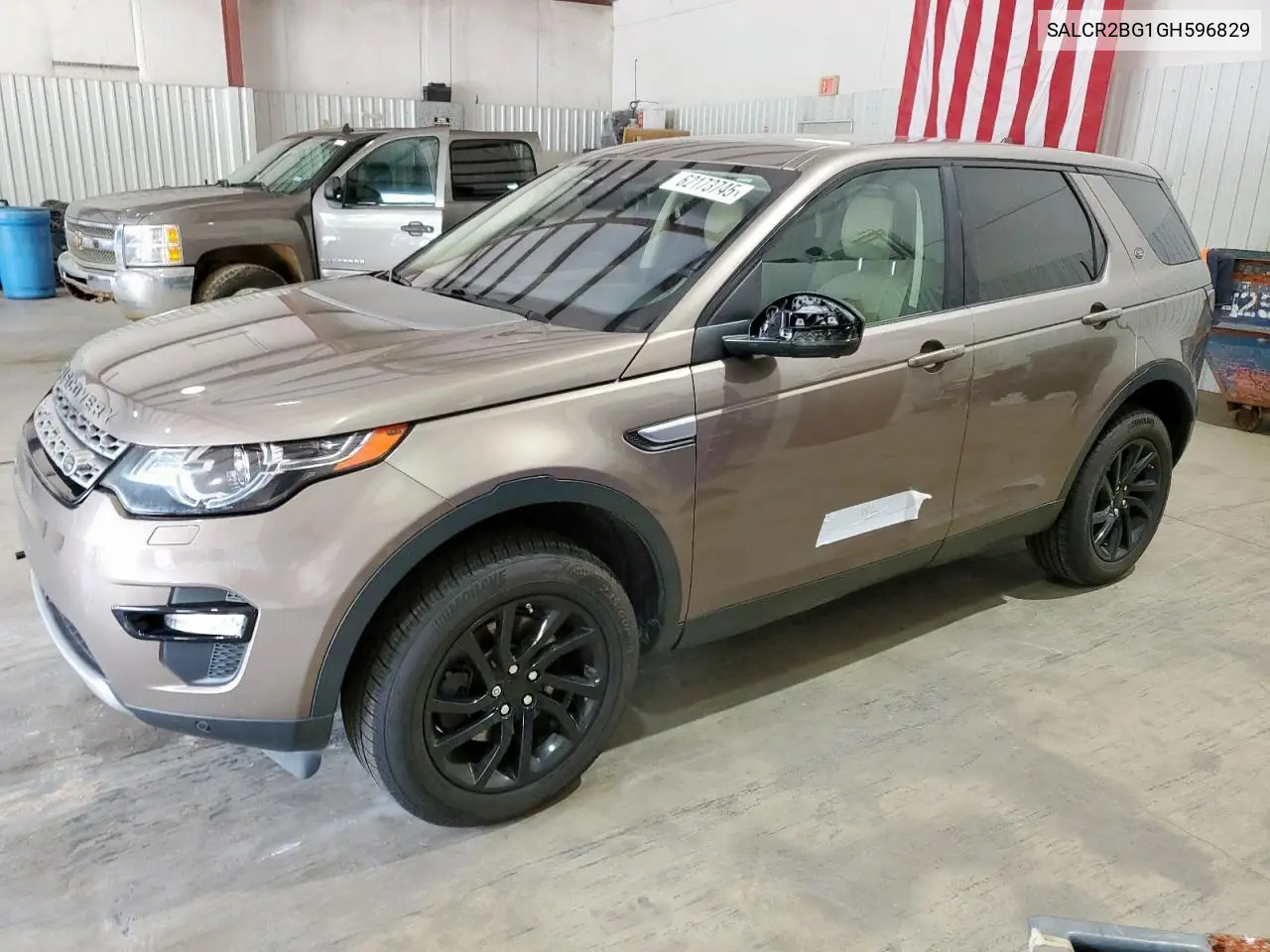 2016 Land Rover Discovery Sport Hse VIN: SALCR2BG1GH596829 Lot: 62173745