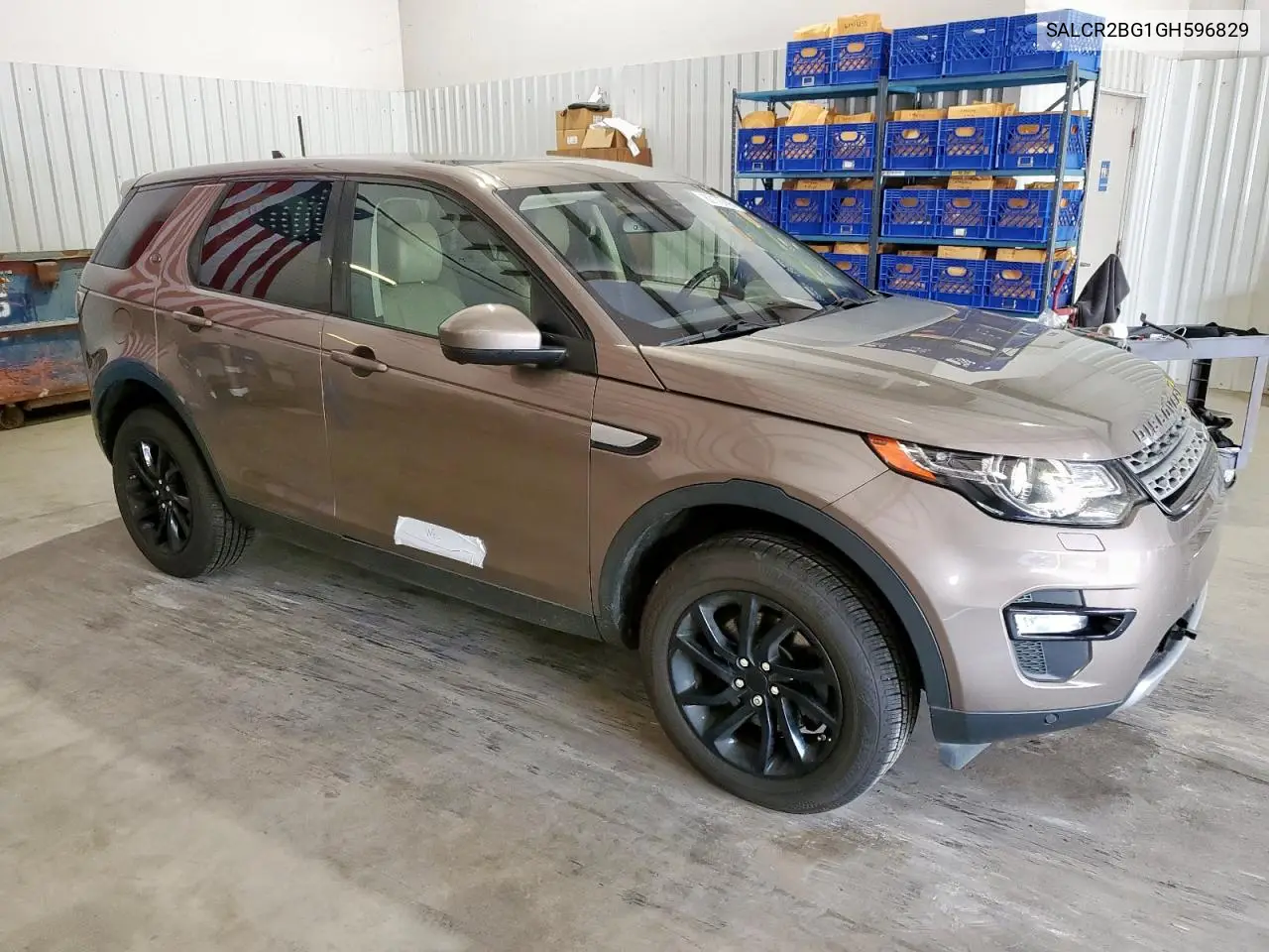 2016 Land Rover Discovery Sport Hse VIN: SALCR2BG1GH596829 Lot: 62173745