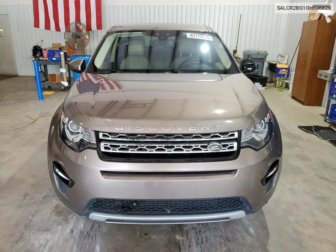 2016 Land Rover Discovery Sport Hse VIN: SALCR2BG1GH596829 Lot: 62173745