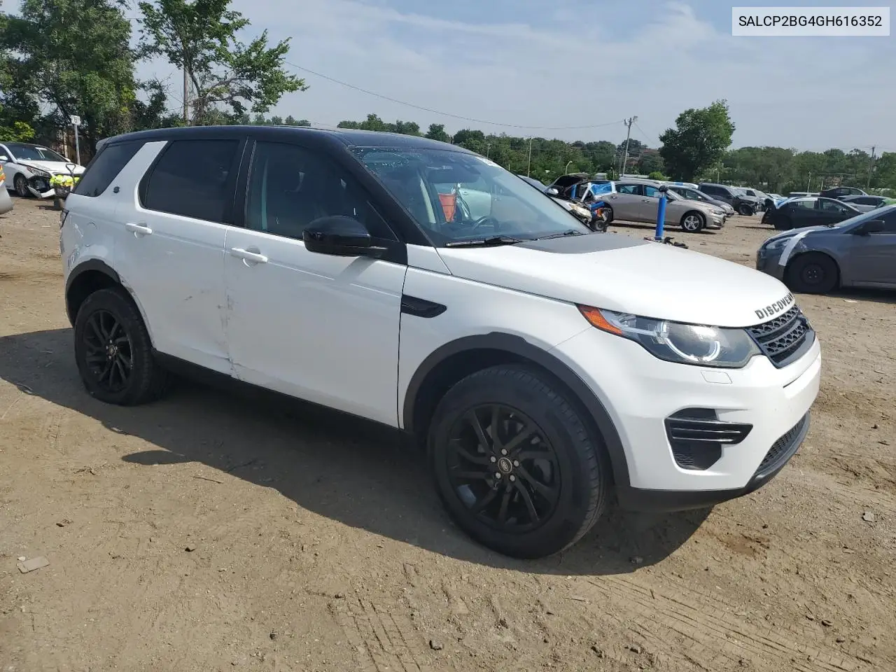 2016 Land Rover Discovery Sport Se VIN: SALCP2BG4GH616352 Lot: 62548115