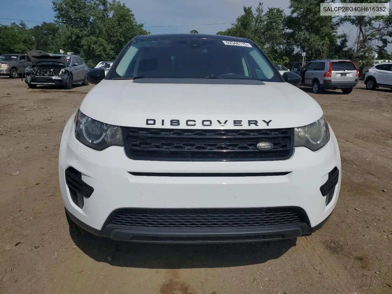 2016 Land Rover Discovery Sport Se VIN: SALCP2BG4GH616352 Lot: 62548115