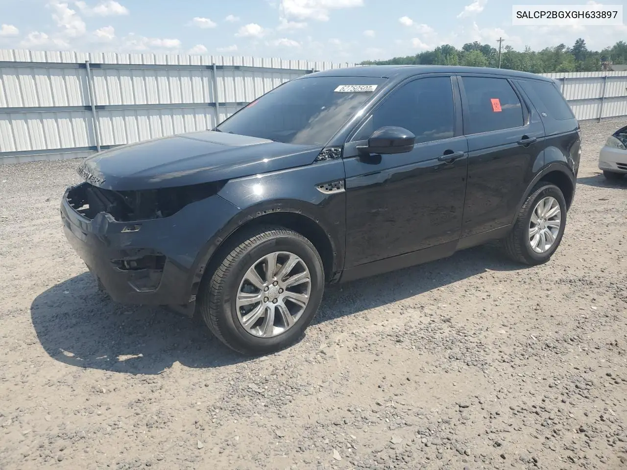 2016 Land Rover Discovery Sport Se VIN: SALCP2BGXGH633897 Lot: 62750595