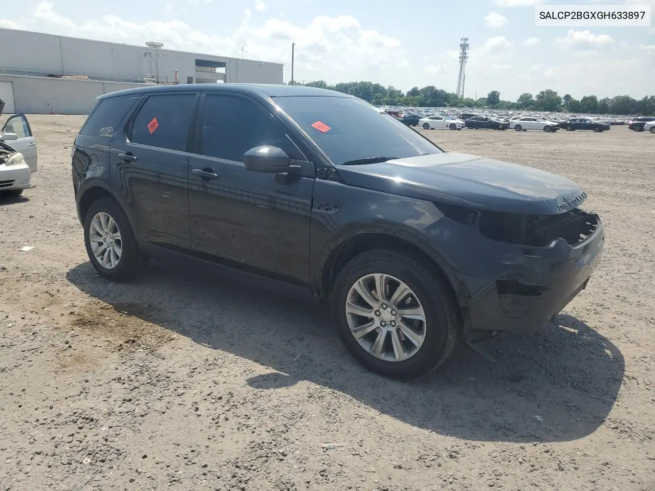 2016 Land Rover Discovery Sport Se VIN: SALCP2BGXGH633897 Lot: 62750595