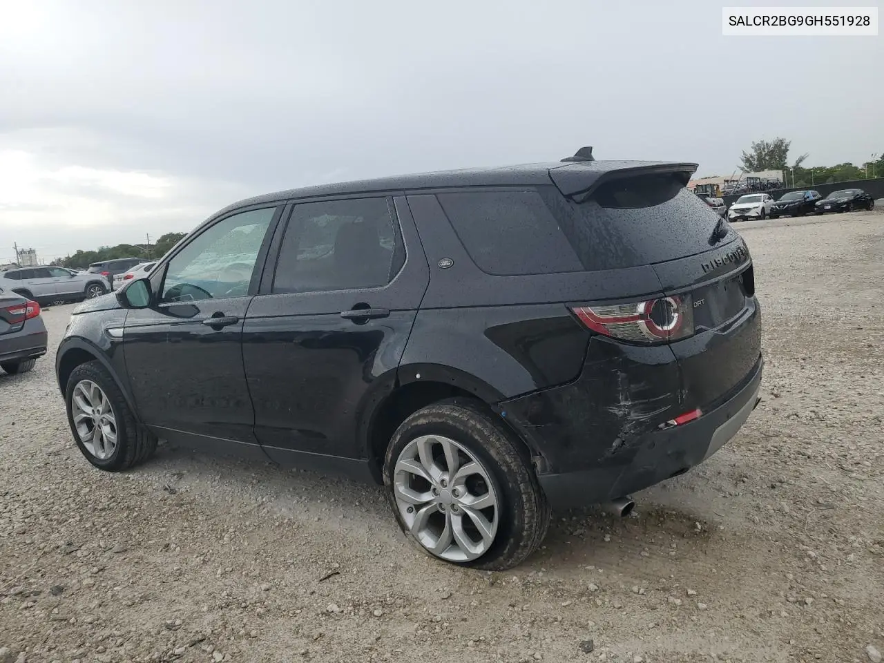2016 Land Rover Discovery Sport Hse VIN: SALCR2BG9GH551928 Lot: 62902325