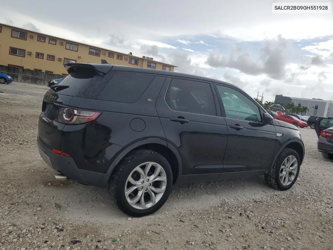 2016 Land Rover Discovery Sport Hse VIN: SALCR2BG9GH551928 Lot: 62902325