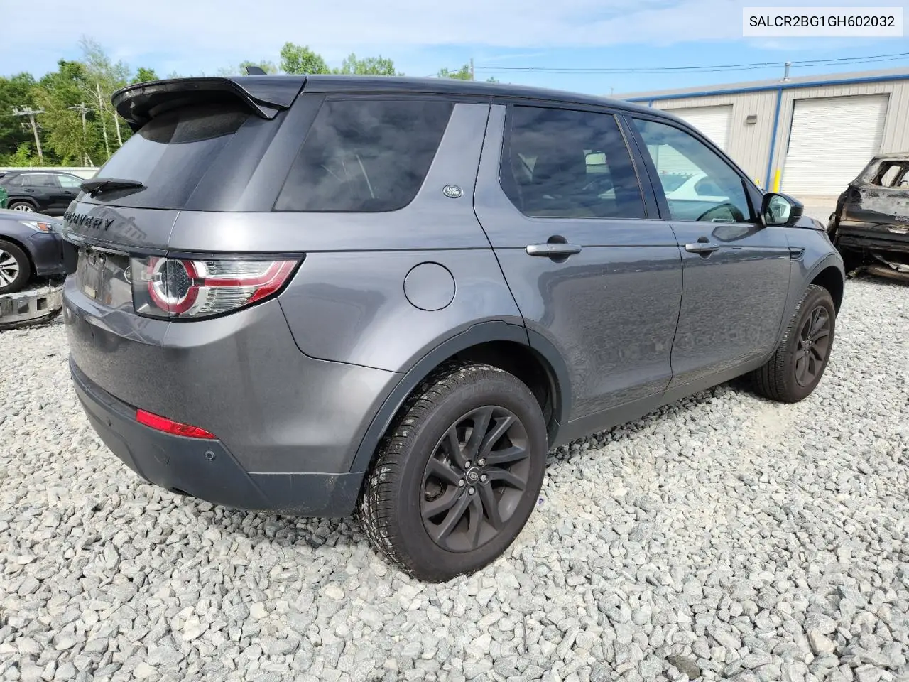 2016 Land Rover Discovery Sport Hse VIN: SALCR2BG1GH602032 Lot: 63013985