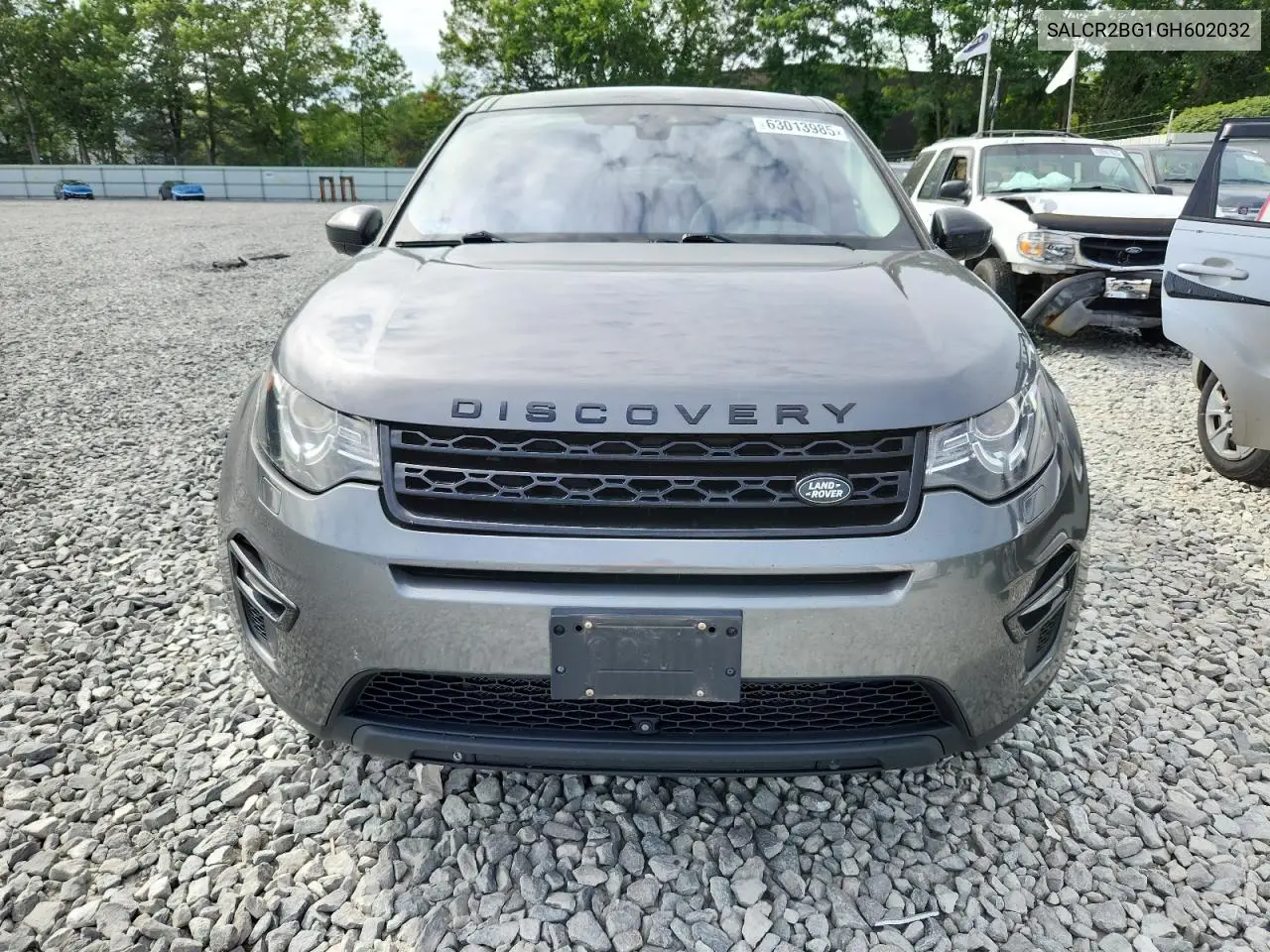 2016 Land Rover Discovery Sport Hse VIN: SALCR2BG1GH602032 Lot: 63013985