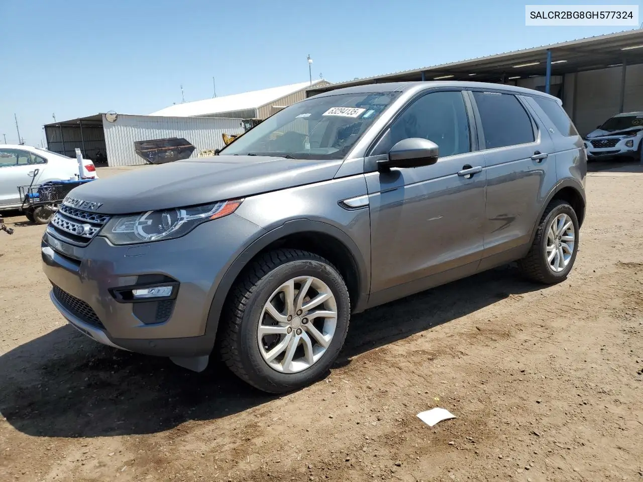 2016 Land Rover Discovery Sport Hse VIN: SALCR2BG8GH577324 Lot: 63294135