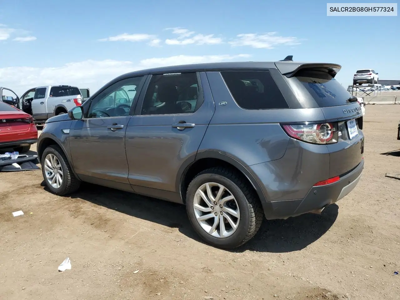 2016 Land Rover Discovery Sport Hse VIN: SALCR2BG8GH577324 Lot: 63294135