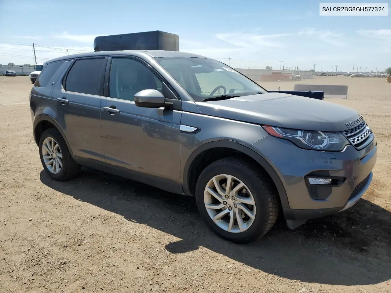 2016 Land Rover Discovery Sport Hse VIN: SALCR2BG8GH577324 Lot: 63294135