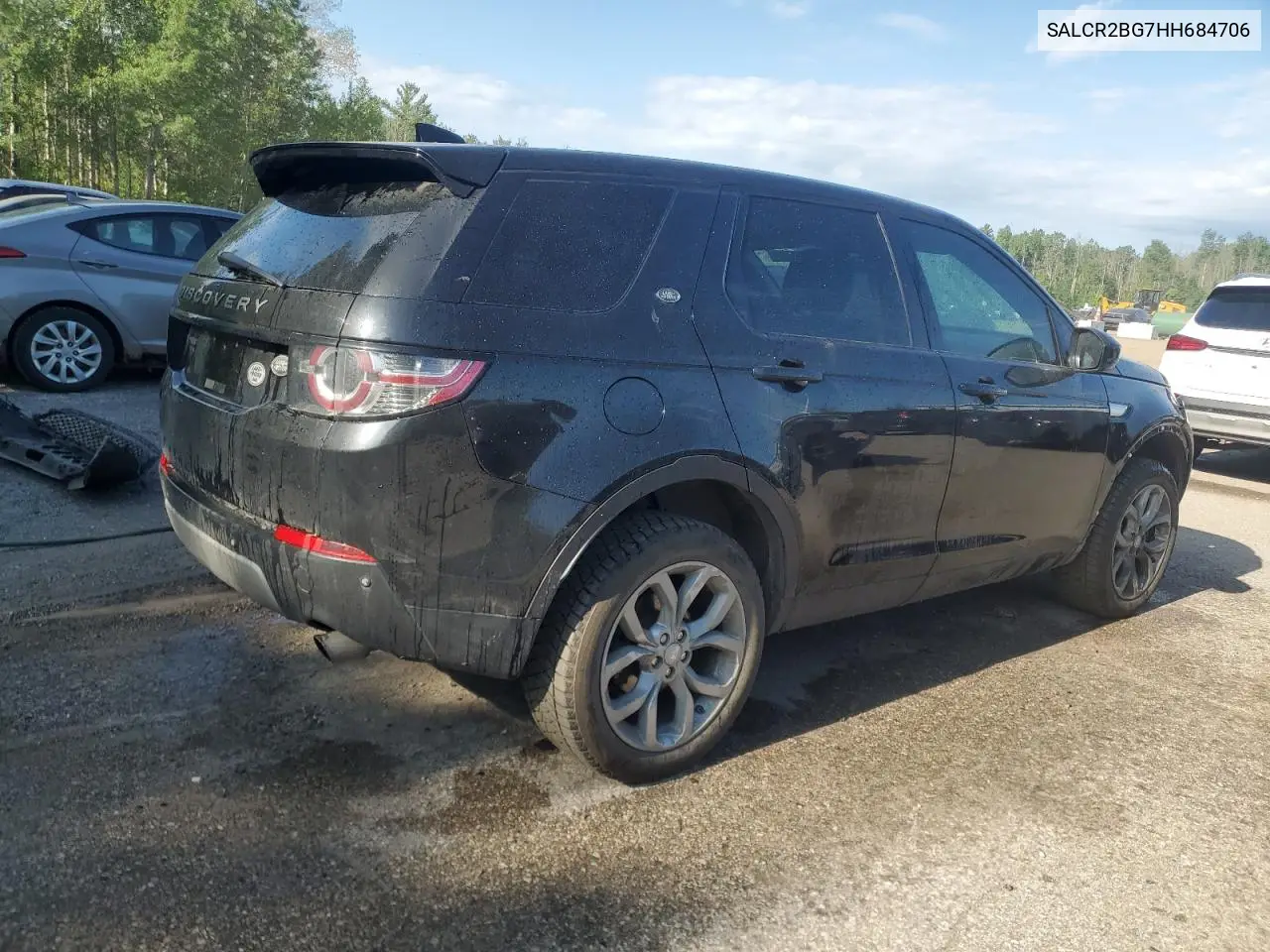 2017 Land Rover Discovery Sport Hse VIN: SALCR2BG7HH684706 Lot: 61204795