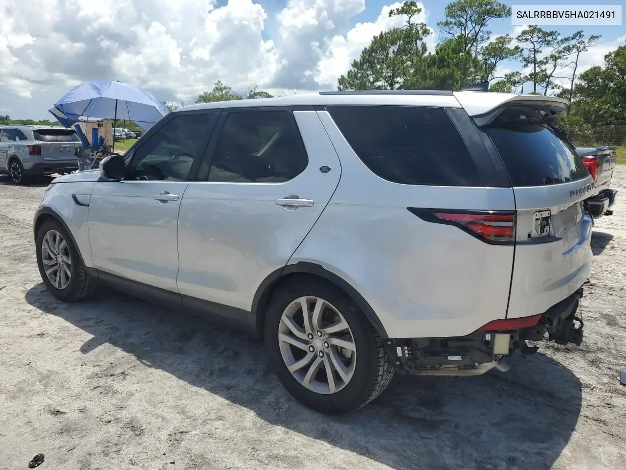 2017 Land Rover Discovery Hse VIN: SALRRBBV5HA021491 Lot: 62118715