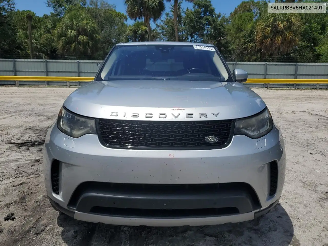 2017 Land Rover Discovery Hse VIN: SALRRBBV5HA021491 Lot: 62118715