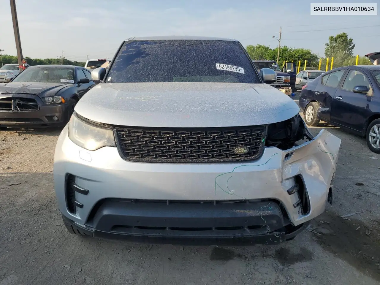 2017 Land Rover Discovery Hse VIN: SALRRBBV1HA010634 Lot: 62495295