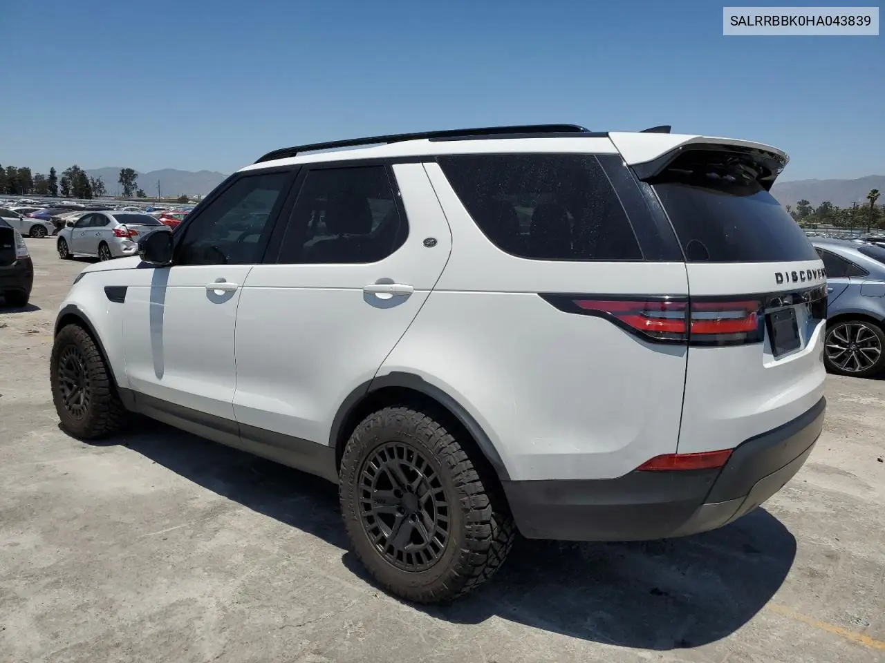 2017 Land Rover Discovery Hse VIN: SALRRBBK0HA043839 Lot: 62882465
