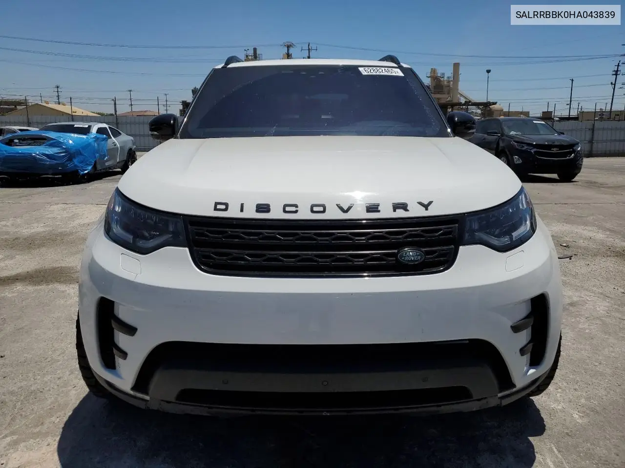 2017 Land Rover Discovery Hse VIN: SALRRBBK0HA043839 Lot: 62882465