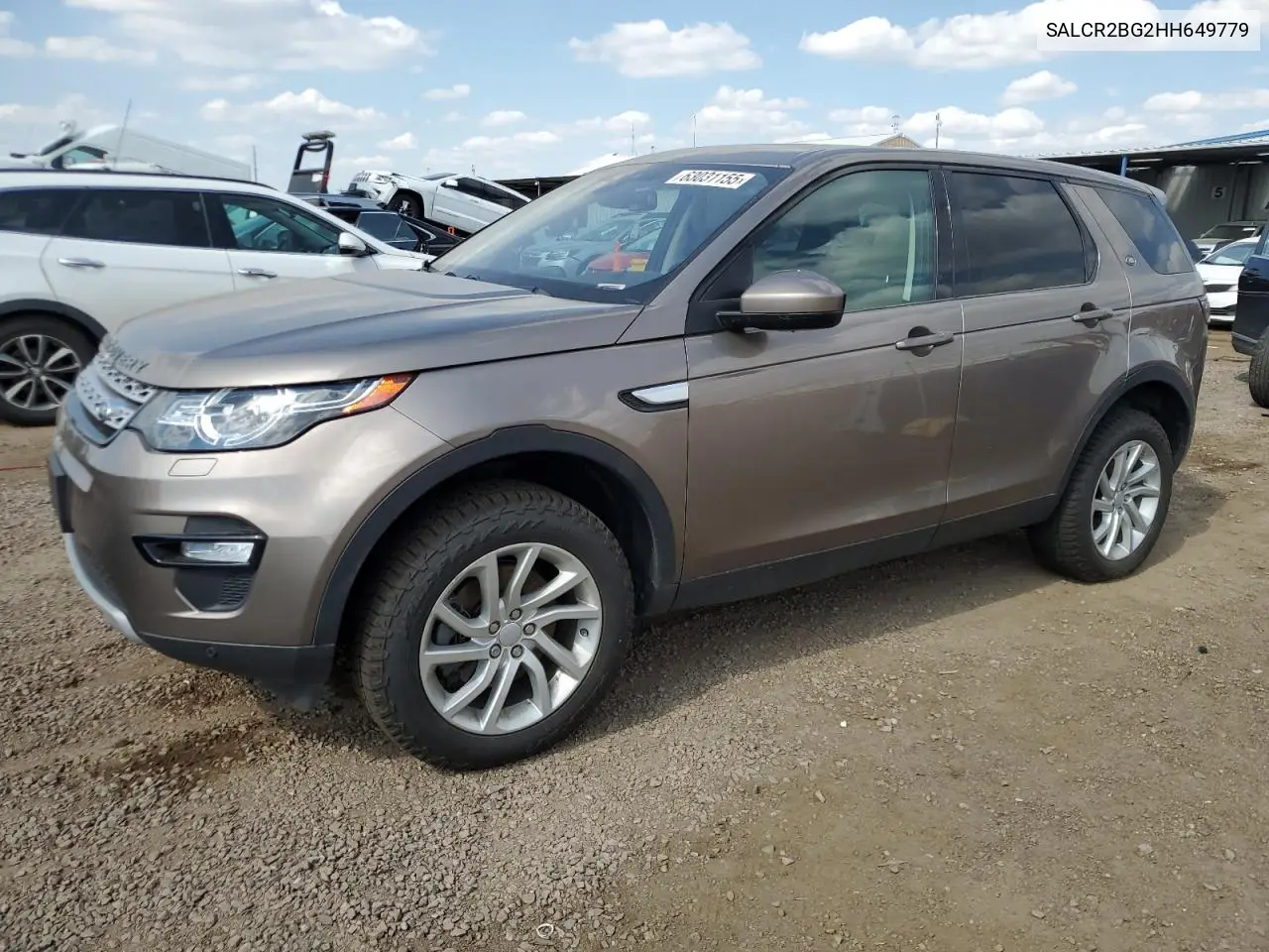 2017 Land Rover Discovery Sport Hse VIN: SALCR2BG2HH649779 Lot: 63031155