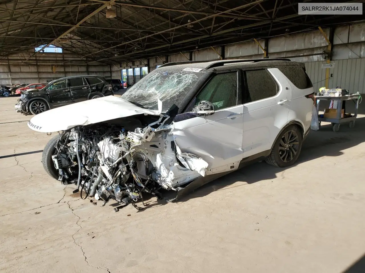 2018 Land Rover Discovery Hse VIN: SALRR2RK1JA074044 Lot: 53356315