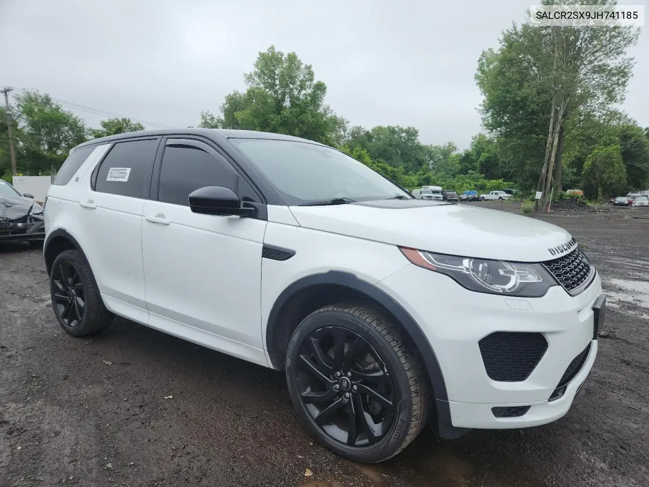 2018 Land Rover Discovery Sport Hse VIN: SALCR2SX9JH741185 Lot: 60220555