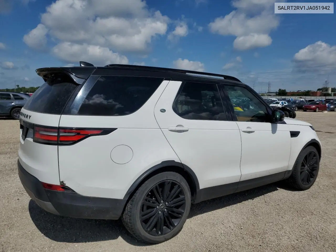 2018 Land Rover Discovery Hse Luxury VIN: SALRT2RV1JA051942 Lot: 62288715
