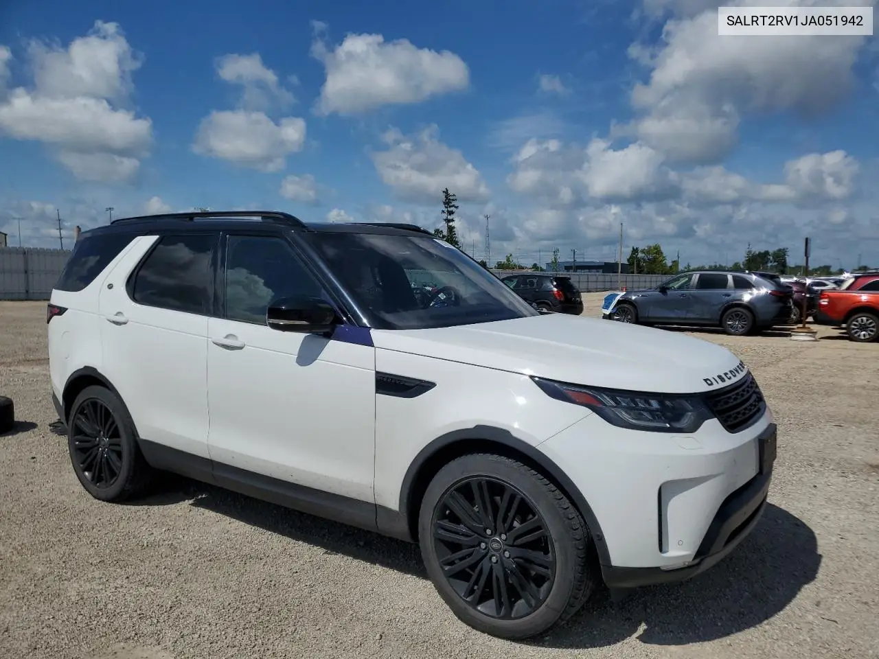 2018 Land Rover Discovery Hse Luxury VIN: SALRT2RV1JA051942 Lot: 62288715