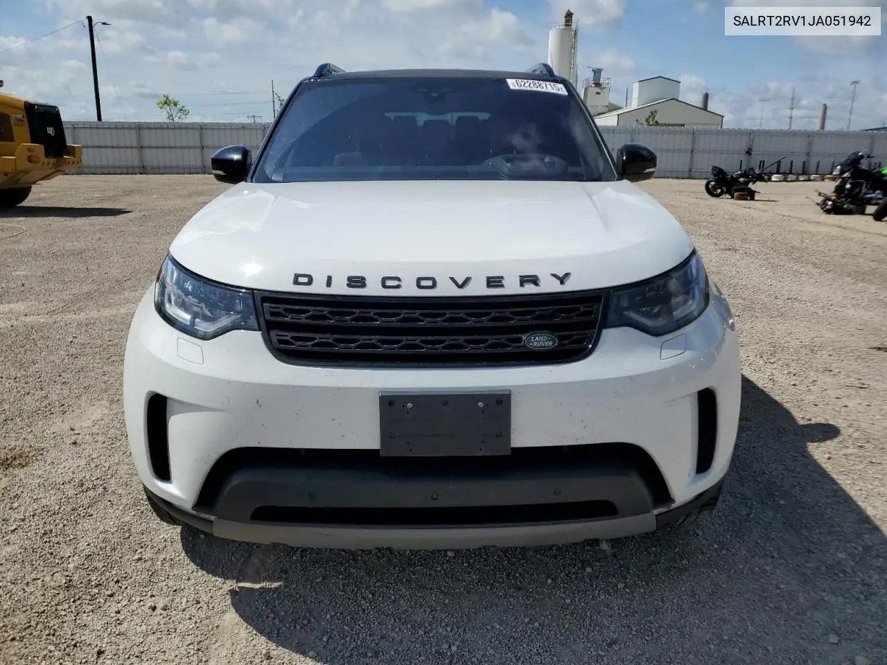 2018 Land Rover Discovery Hse Luxury VIN: SALRT2RV1JA051942 Lot: 62288715