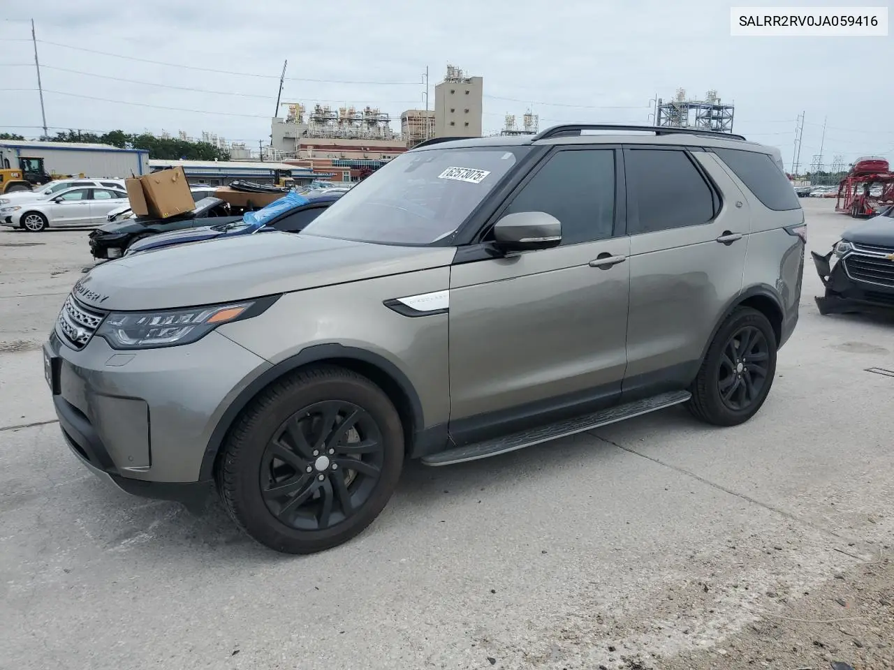 2018 Land Rover Discovery Hse VIN: SALRR2RV0JA059416 Lot: 62573075