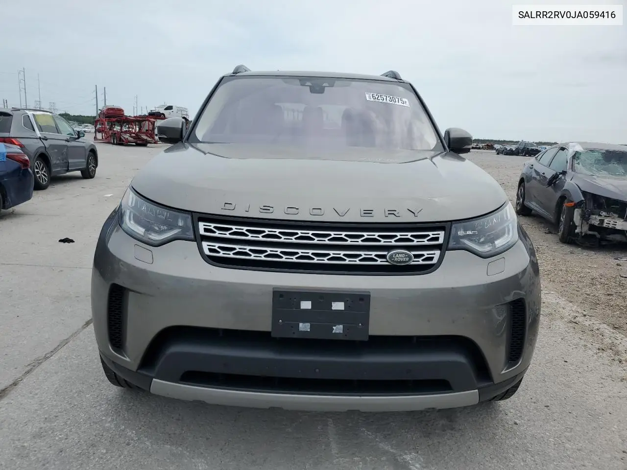 2018 Land Rover Discovery Hse VIN: SALRR2RV0JA059416 Lot: 62573075