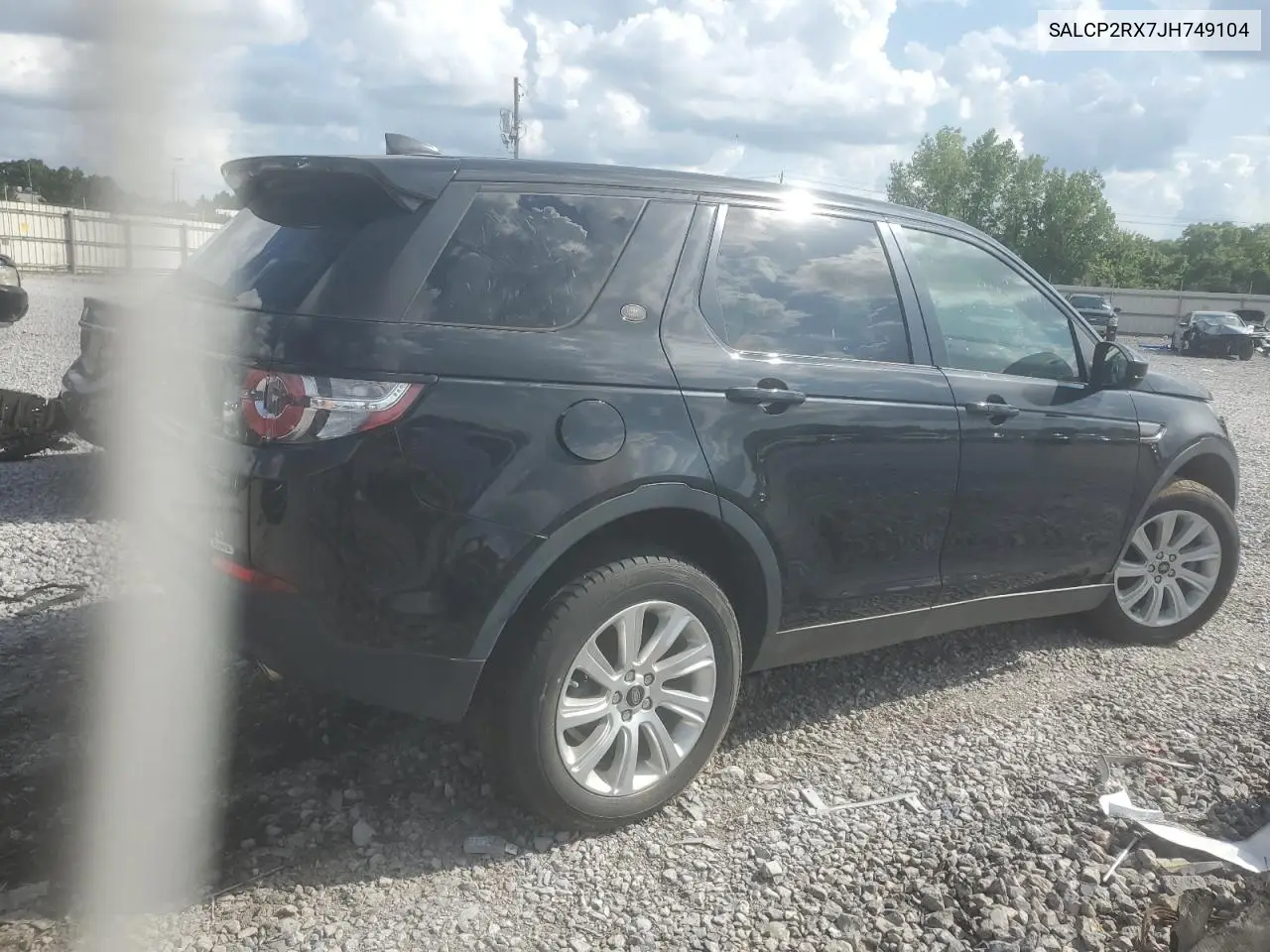 2018 Land Rover Discovery Sport Se VIN: SALCP2RX7JH749104 Lot: 62951775