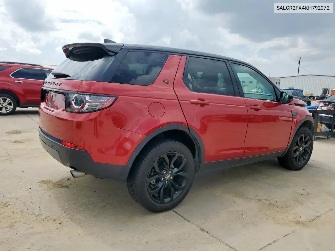 2019 Land Rover Discovery Sport Hse VIN: SALCR2FX4KH792072 Lot: 59532685