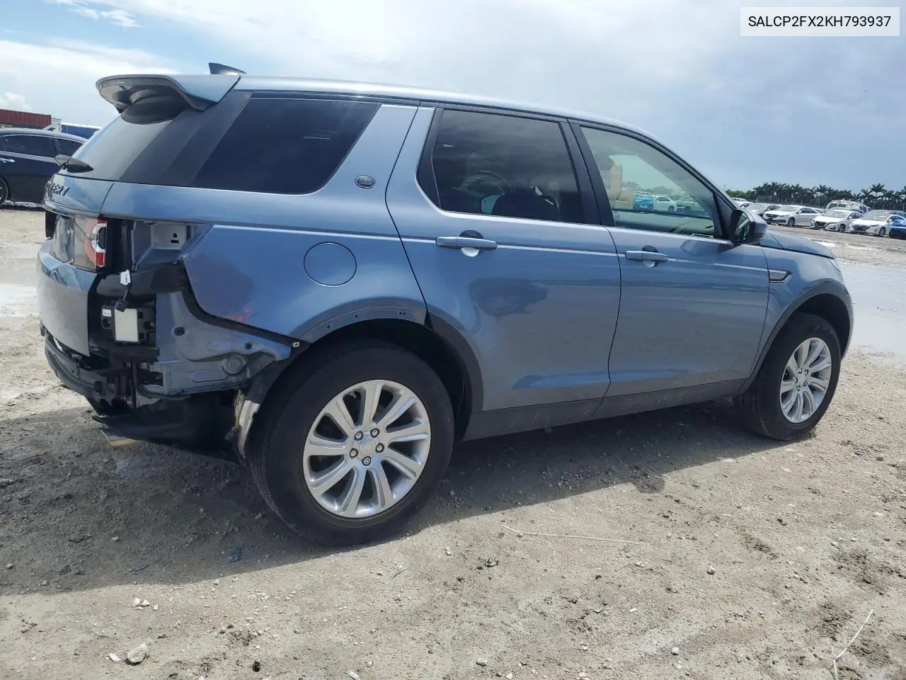 2019 Land Rover Discovery Sport Se VIN: SALCP2FX2KH793937 Lot: 61650095