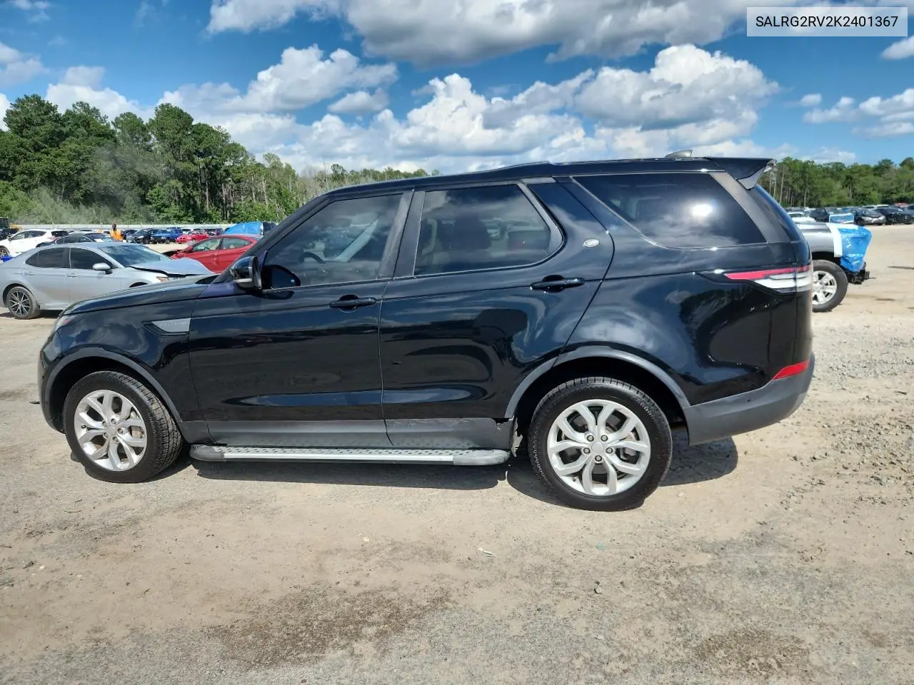 2019 Land Rover Discovery Se VIN: SALRG2RV2K2401367 Lot: 63116895