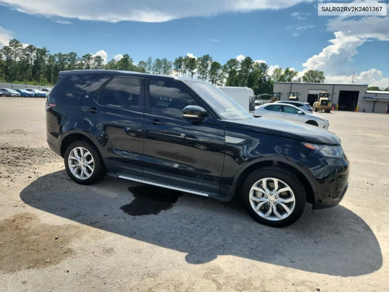 2019 Land Rover Discovery Se VIN: SALRG2RV2K2401367 Lot: 63116895