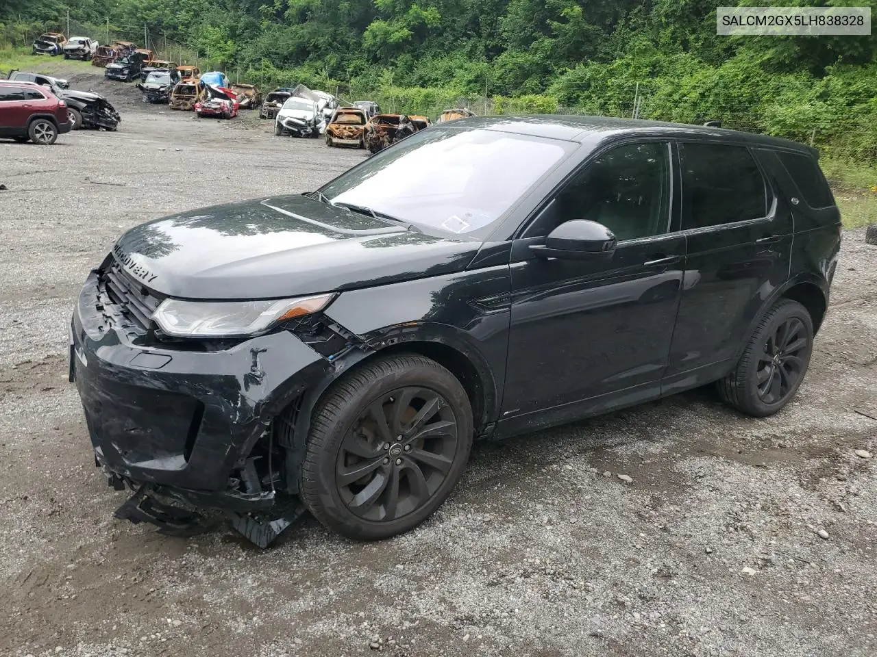 2020 Land Rover Discovery Sport Hse R-Dynamic VIN: SALCM2GX5LH838328 Lot: 61591885