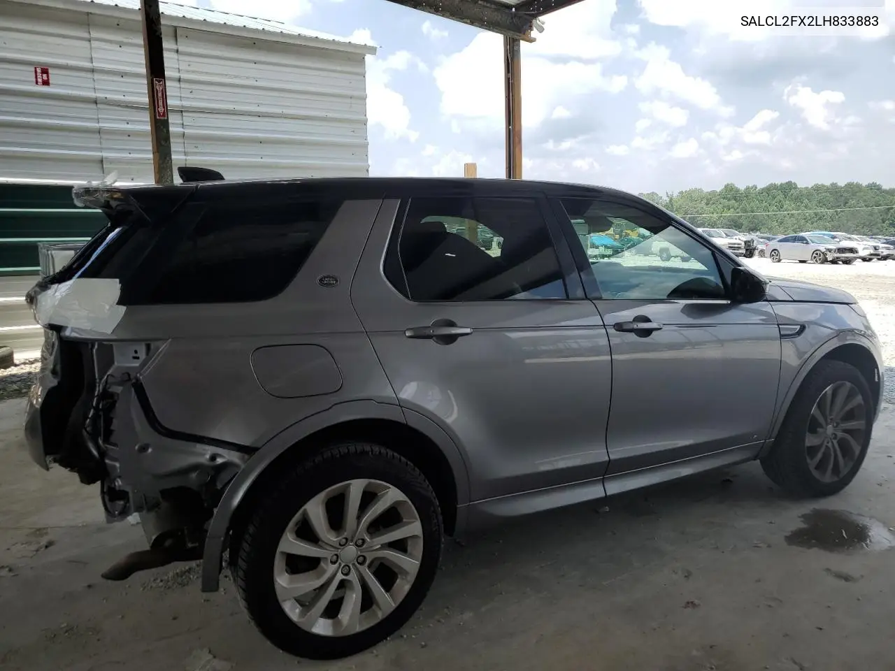 2020 Land Rover Discovery Sport Se R-Dynamic VIN: SALCL2FX2LH833883 Lot: 62260895
