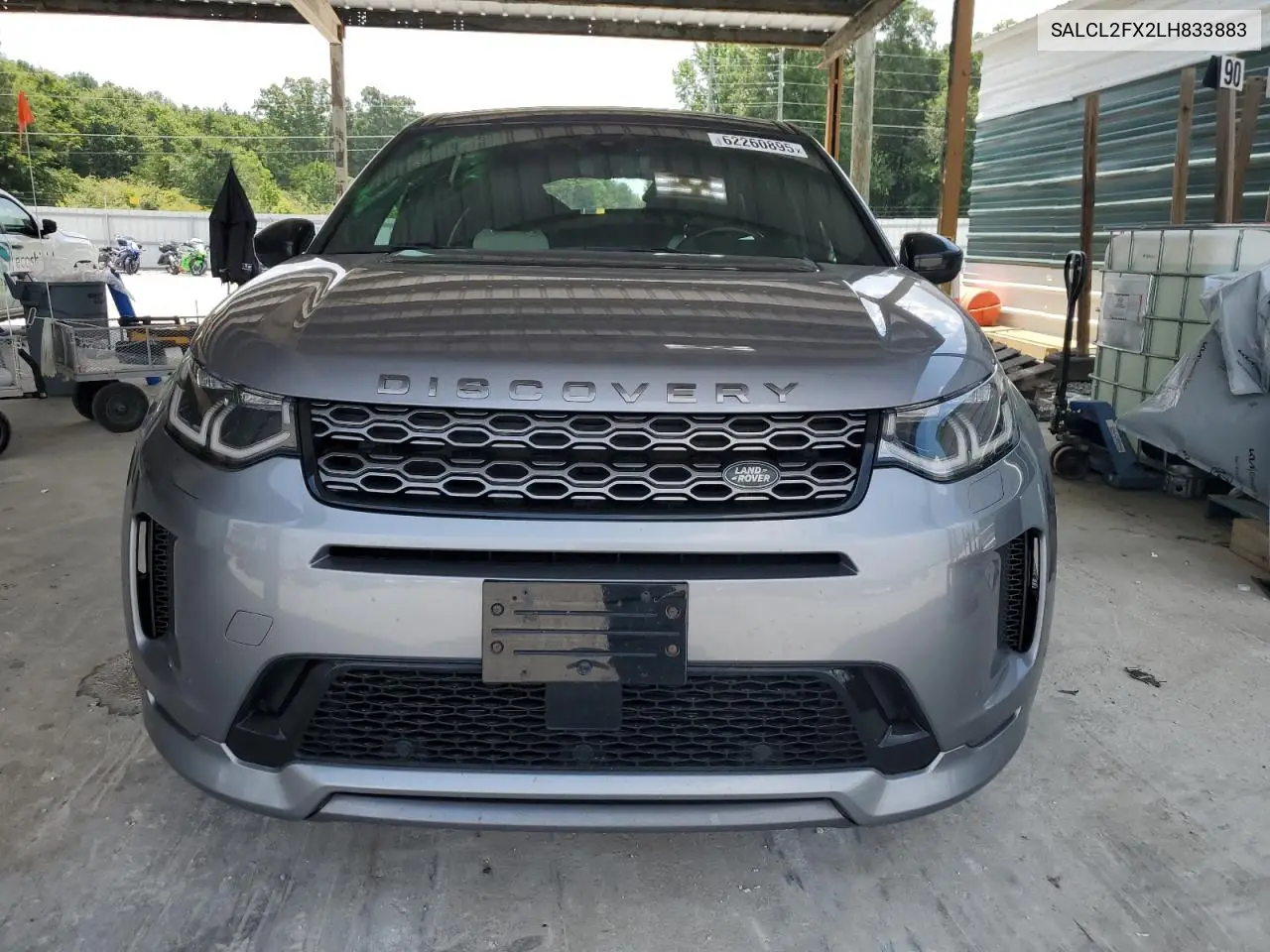 2020 Land Rover Discovery Sport Se R-Dynamic VIN: SALCL2FX2LH833883 Lot: 62260895