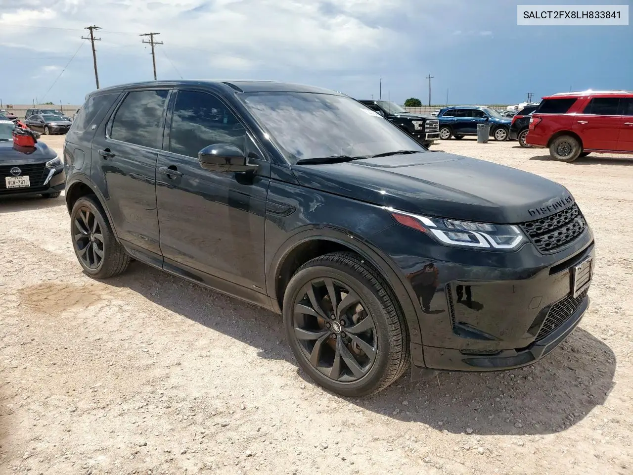 2020 Land Rover Discovery Sport S R-Dynamic VIN: SALCT2FX8LH833841 Lot: 62407845