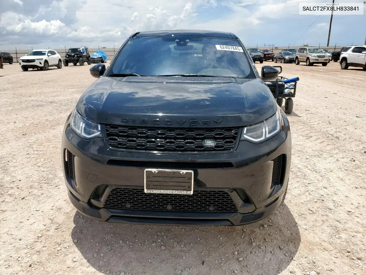2020 Land Rover Discovery Sport S R-Dynamic VIN: SALCT2FX8LH833841 Lot: 62407845
