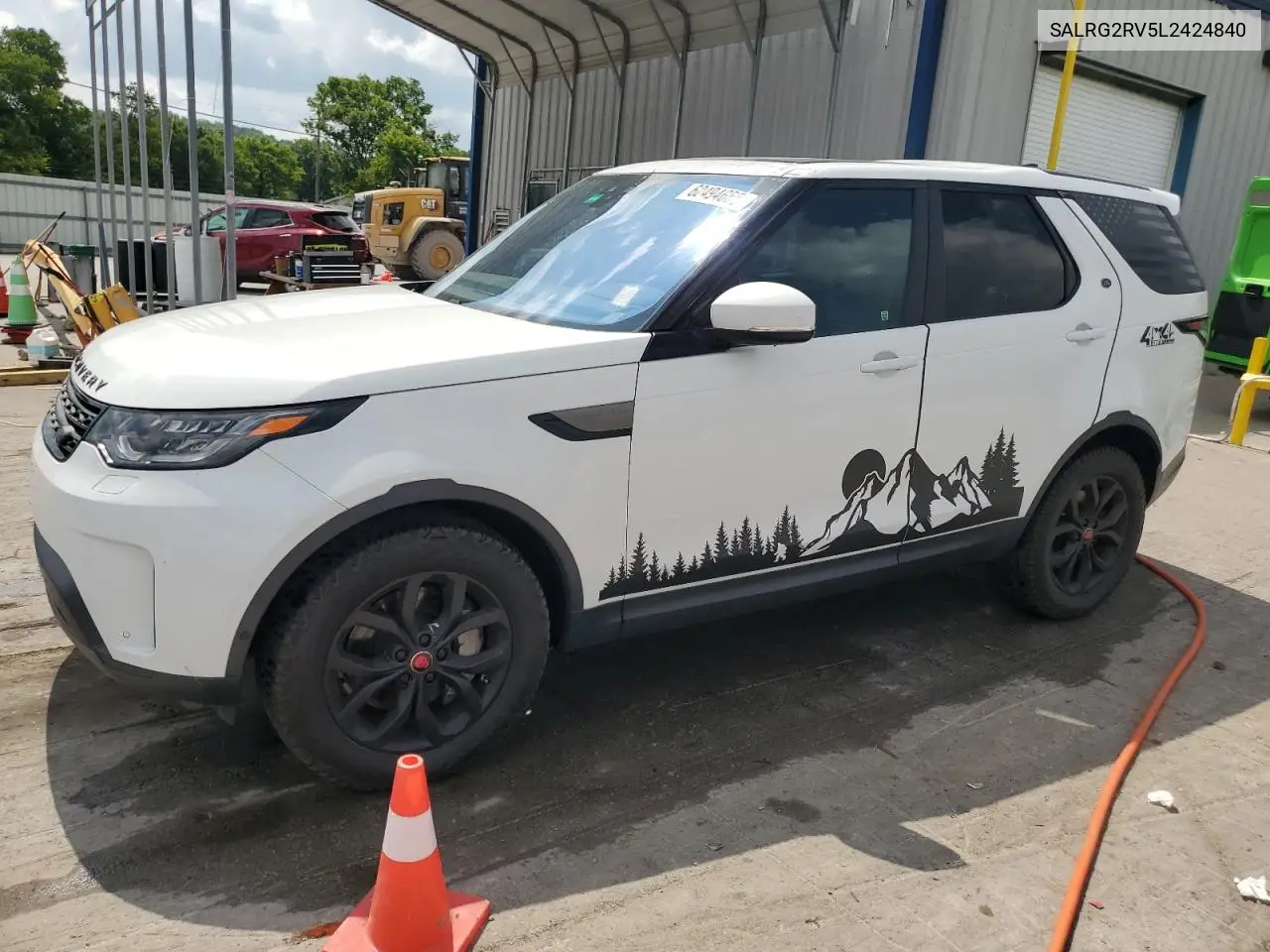 2020 Land Rover Discovery Se VIN: SALRG2RV5L2424840 Lot: 62494655