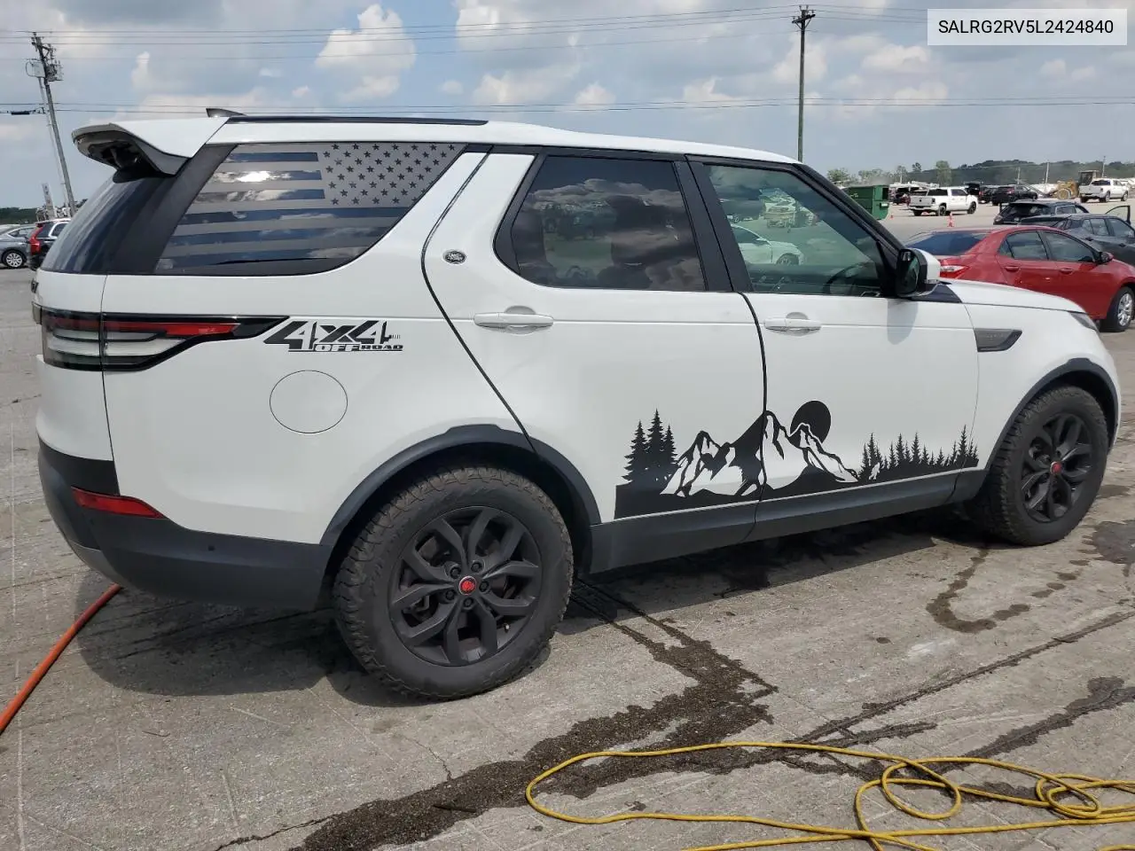 2020 Land Rover Discovery Se VIN: SALRG2RV5L2424840 Lot: 62494655