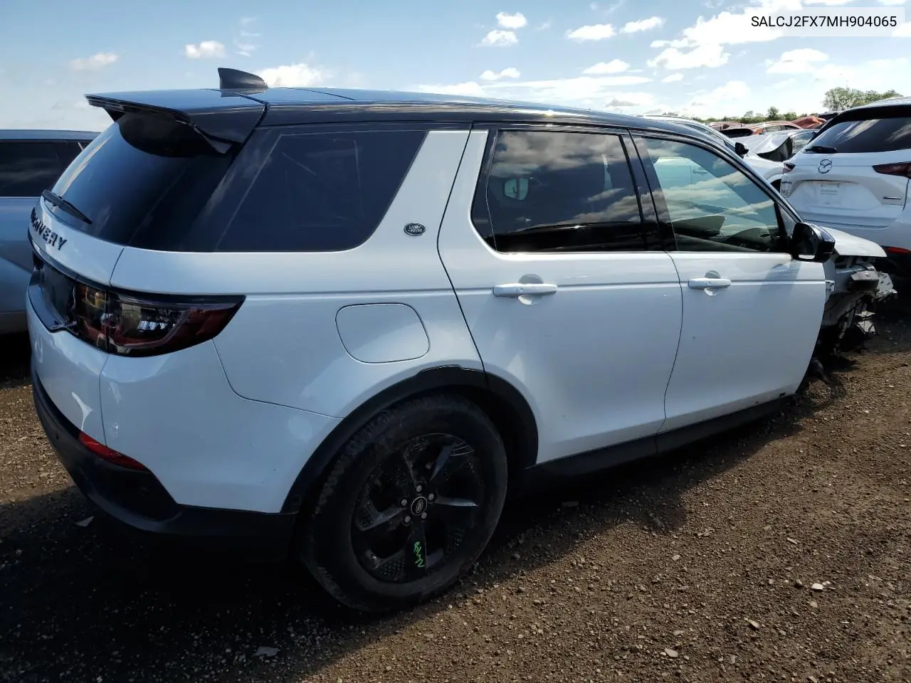 2021 Land Rover Discovery Sport S VIN: SALCJ2FX7MH904065 Lot: 62240945
