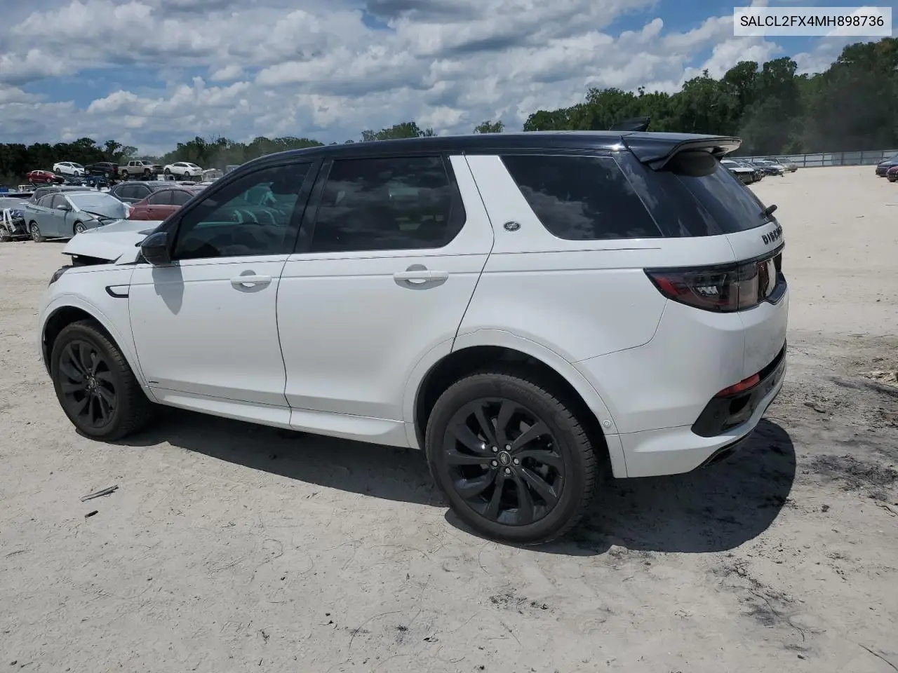 2021 Land Rover Discovery Sport Se R-Dynamic VIN: SALCL2FX4MH898736 Lot: 62702555